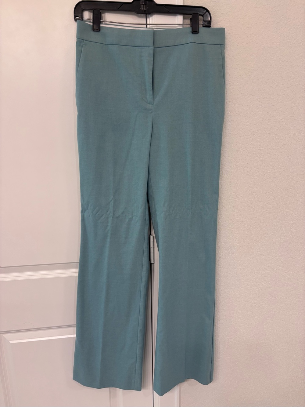 Ann Taylor Teal Straight-Leg Women’s Pants